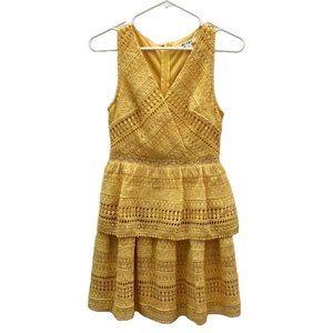 Miami XS Sleeveless Lace Crochet Dress